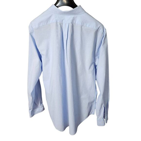 Five Four Men's Blue Dress Shirt, 2XL - Picture 2 of 10
